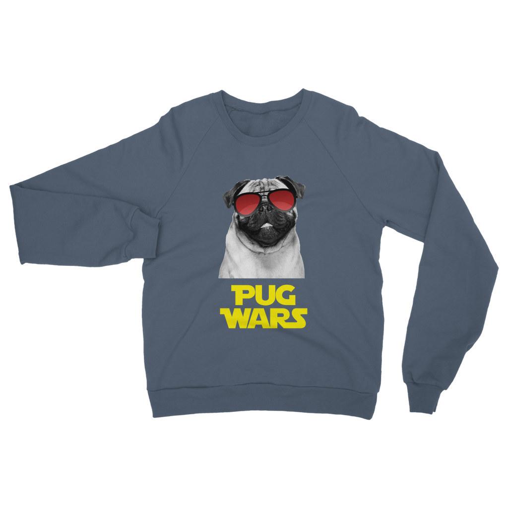 Pug Wars Return Of The Pug ﻿Classic Adult Sweatshirt
