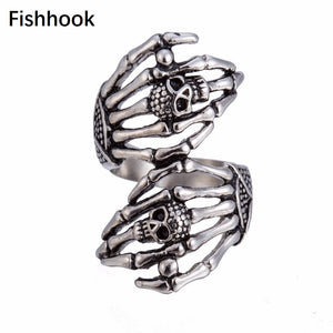 Adjustable Stainless Steel Skull Ring Adjustable Stainless Steel Skull Ring