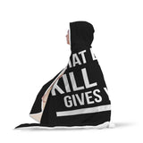 What Doesn't Kill You Gives You XP RPG Video Gamer Hooded Blanket What Doesn't Kill You Gives You XP RPG Video Gamer Hooded Blanket