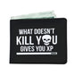 What Doesn't Kill You Gives You XP RPG Video Gamer Wallet