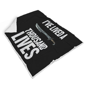 I've Lived A Thousand Lives Fantasy RPG Video Gamer Blanket I've Lived A Thousand Lives Fantasy RPG Video Gamer Blanket