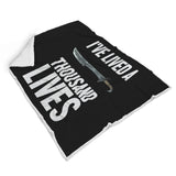 I've Lived A Thousand Lives Fantasy RPG Video Gamer Blanket I've Lived A Thousand Lives Fantasy RPG Video Gamer Blanket