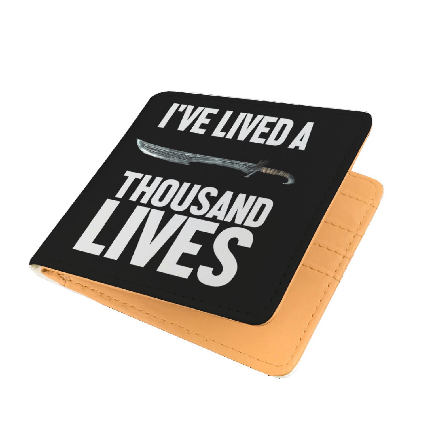 I've Lived A Thousand Lives Fantasy RPG Video Gamer Wallet Secondary image