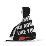 I Used To Be An Adventurer Like You RPG Video Gamer Hooded Blanket I Used To Be An Adventurer Like You RPG Video Gamer Hooded Blanket