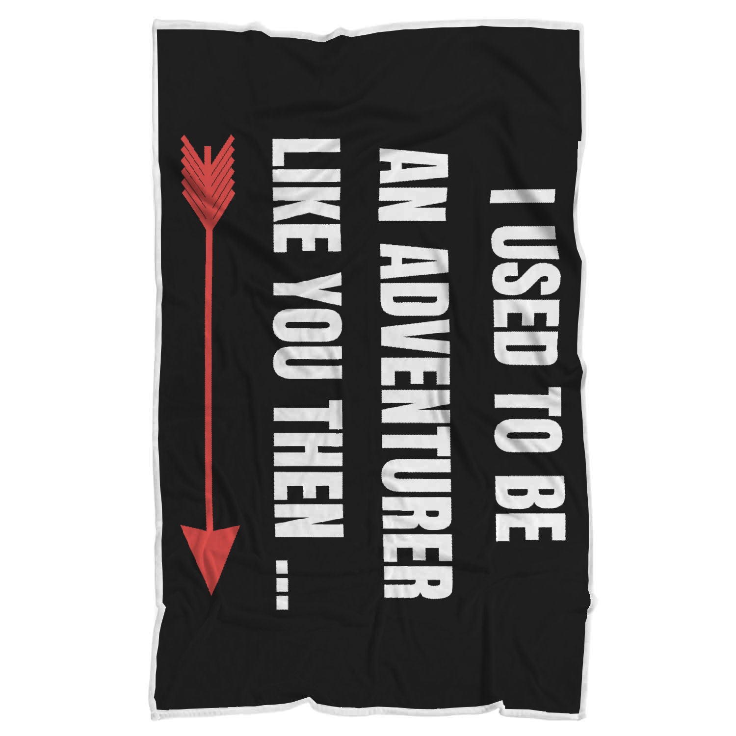 I Used To Be An Adventurer Like You Fantasy RPG Video Gamer Blanket Secondary image