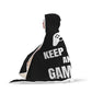 Keep Calm And Game On Video Gamer Hooded Blanket