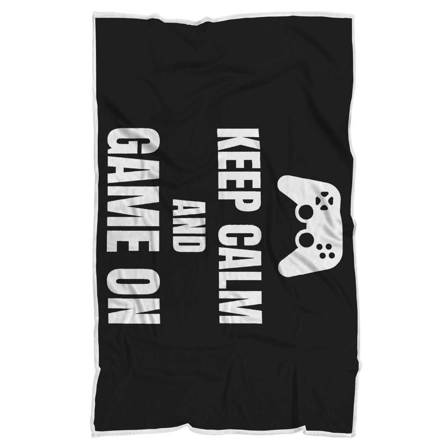 Keep Calm And Game On Video Gamer Blanket