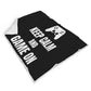 Keep Calm And Game On Video Gamer Blanket