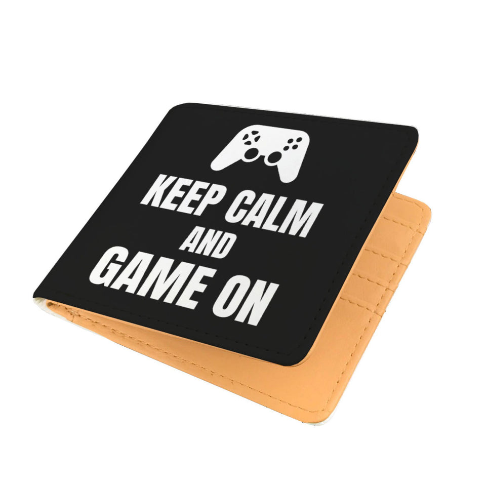Keep Calm And Game On Blanket Video Gamer Wallet
