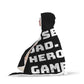 Husband Dad Hero Gamer - Video Gamer Hooded Blanket