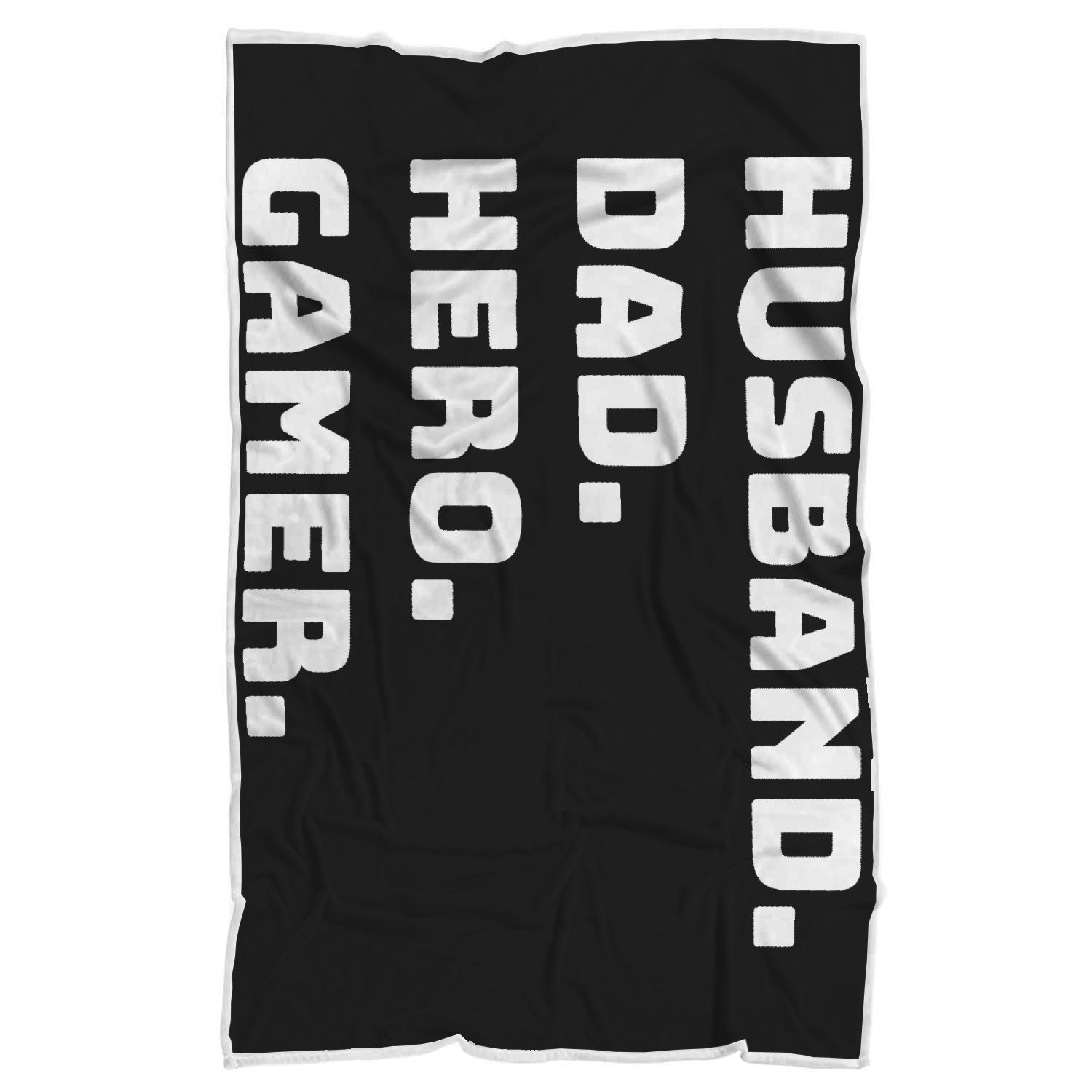 Husband Dad Hero Gamer - Video Game Blanket Secondary image