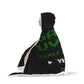 Game Over Continue Classic Retro Gaming Hooded Blanket