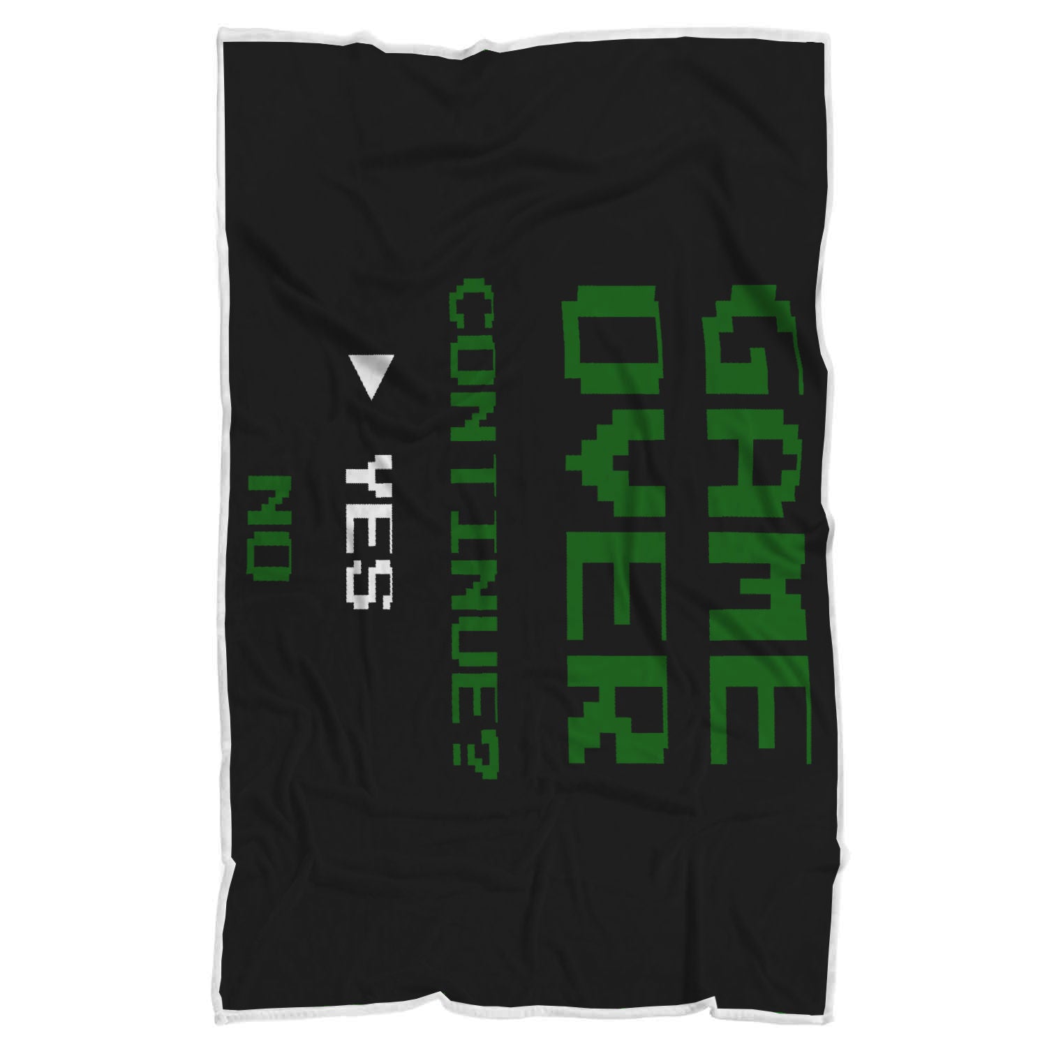 Game Over Continue - Video Gamer Blanket Secondary image