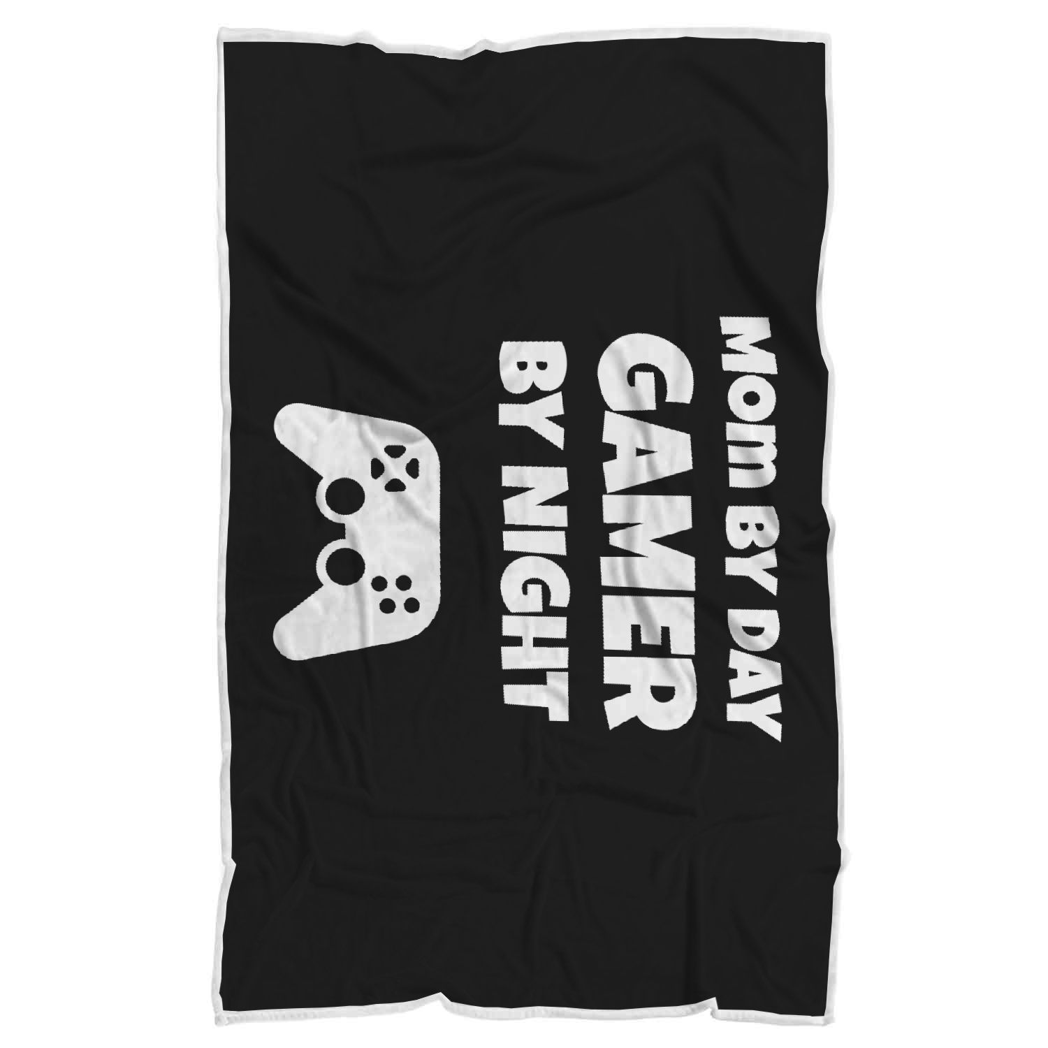 Mom By Day Gamer By Night Video Gamer Blanket Secondary image