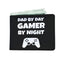 Dad By Day Gamer By Night Mens Wallet