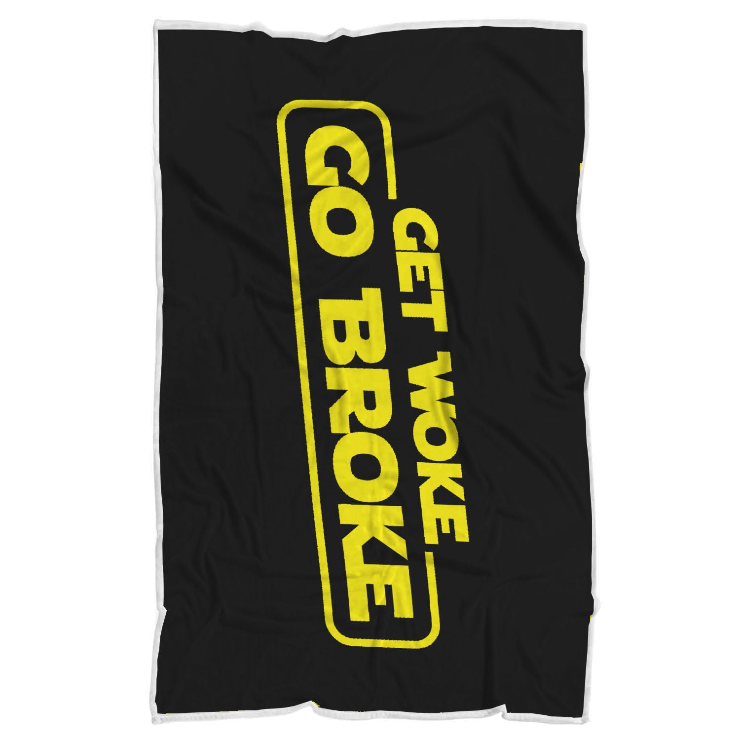 Get Woke Go Broke Blanket Secondary image