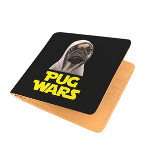 Pug Wars - Pug Lovers Mens Wallet Pug Wars - Pug Lovers Mens Wallet