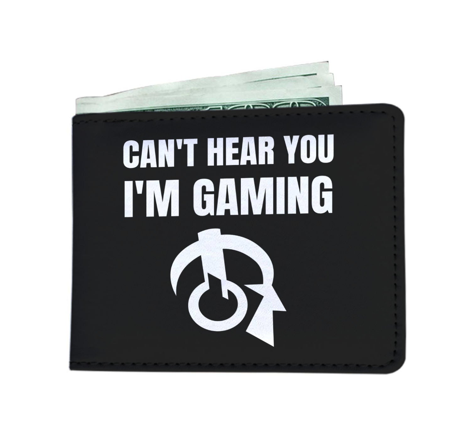Can't Hear You I'm Gaming Video Gamer Mens Wallet Main image