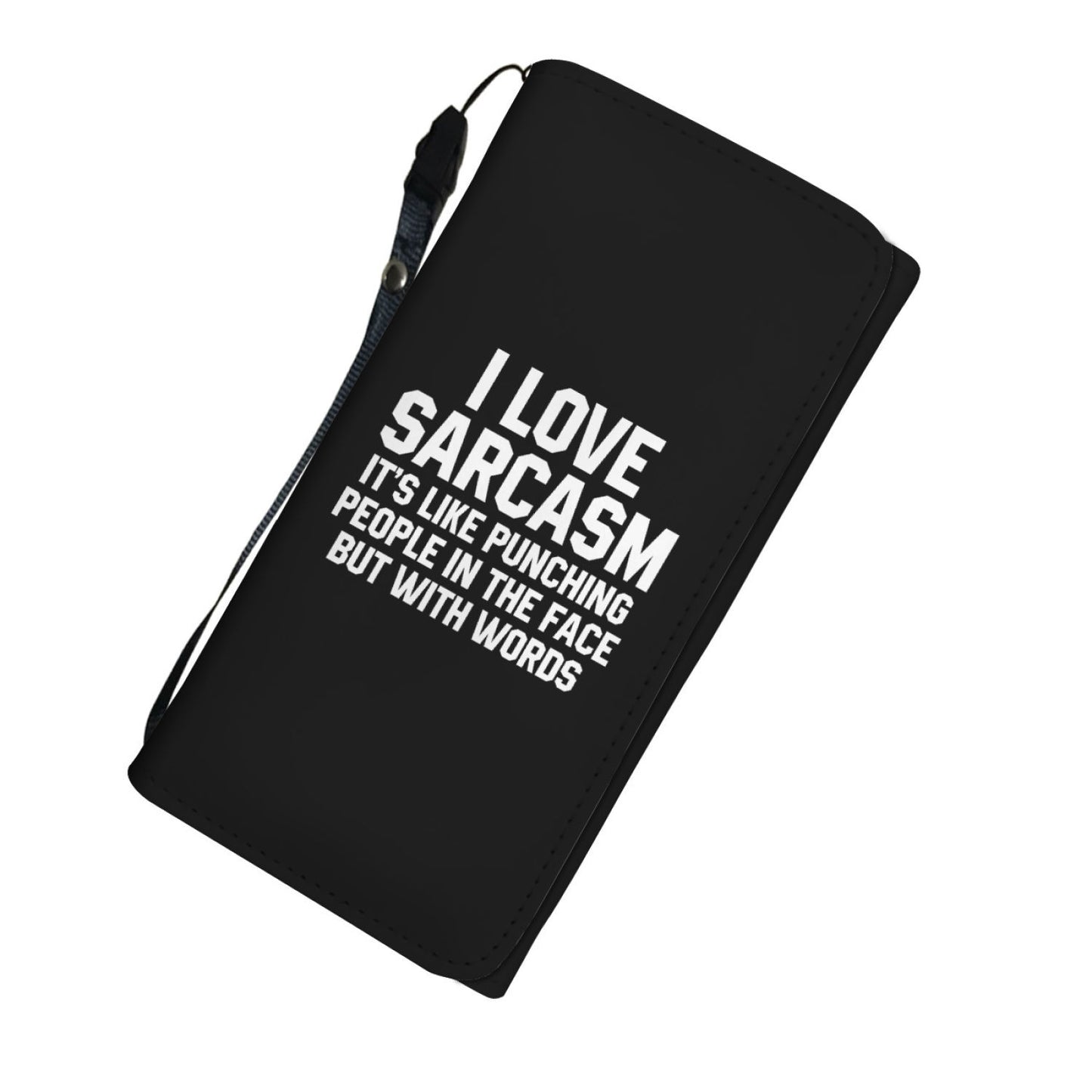 I Love Sarcasm It's Like Punching People In The Face But With Words Womens Wallet