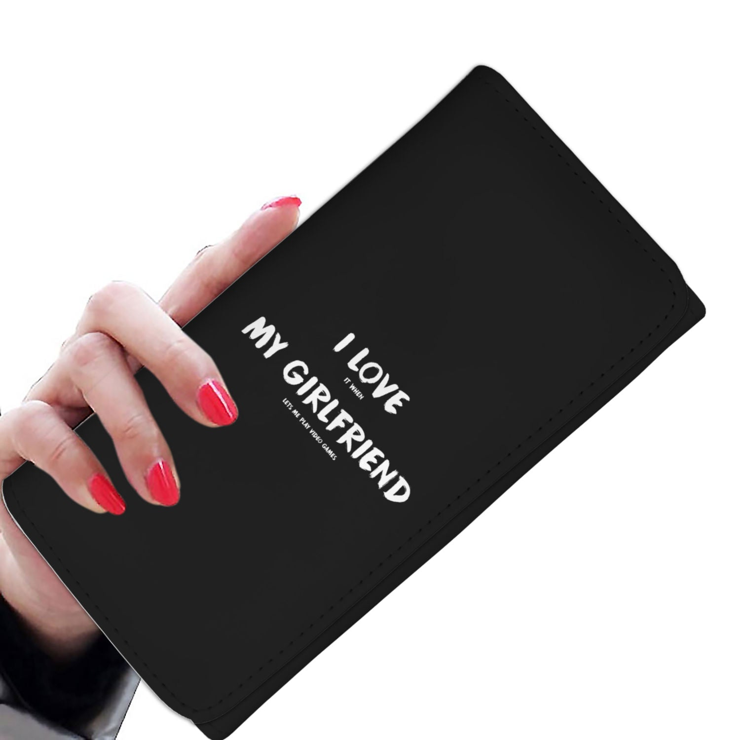 I Love It When My Girlfriend Lets Me Play Video Games - Video Gaming Womens Wallet Main image