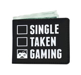Single Taken Gaming - Video Gamer Mens Wallet Single Taken Gaming - Video Gamer Mens Wallet