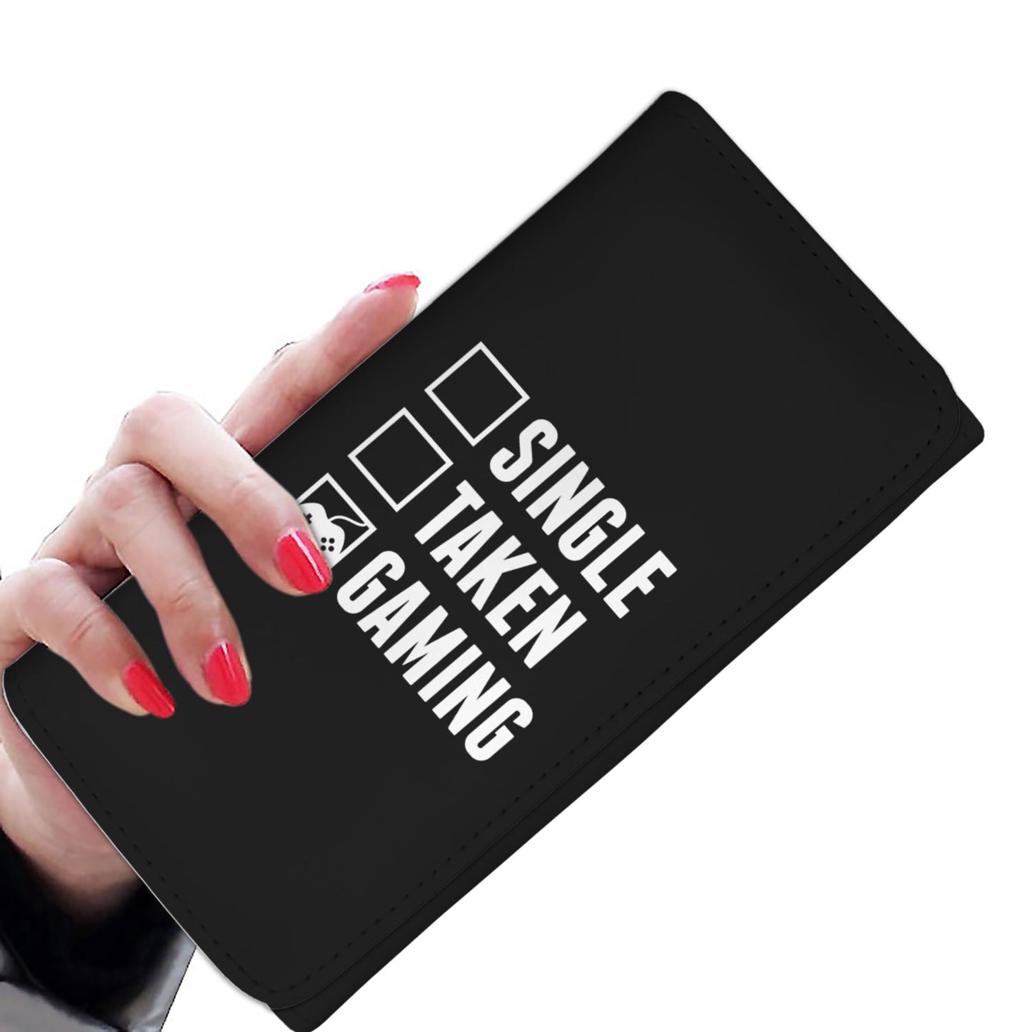 Single Taken Gaming - Video Gamer Womens Wallet