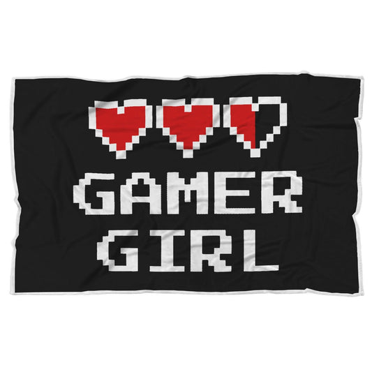Gamer Girl - Video Game Blanket