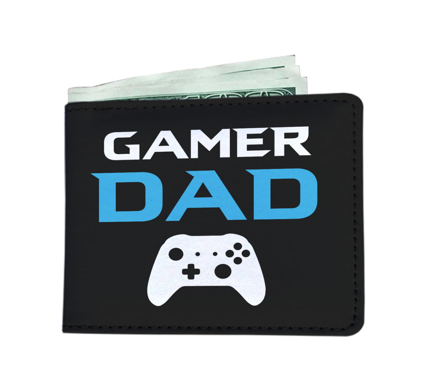 Gamer Dad - Video Game Dad Mens Wallet