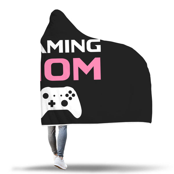 Gaming Mom - Video Game Mom Hooded Blanket