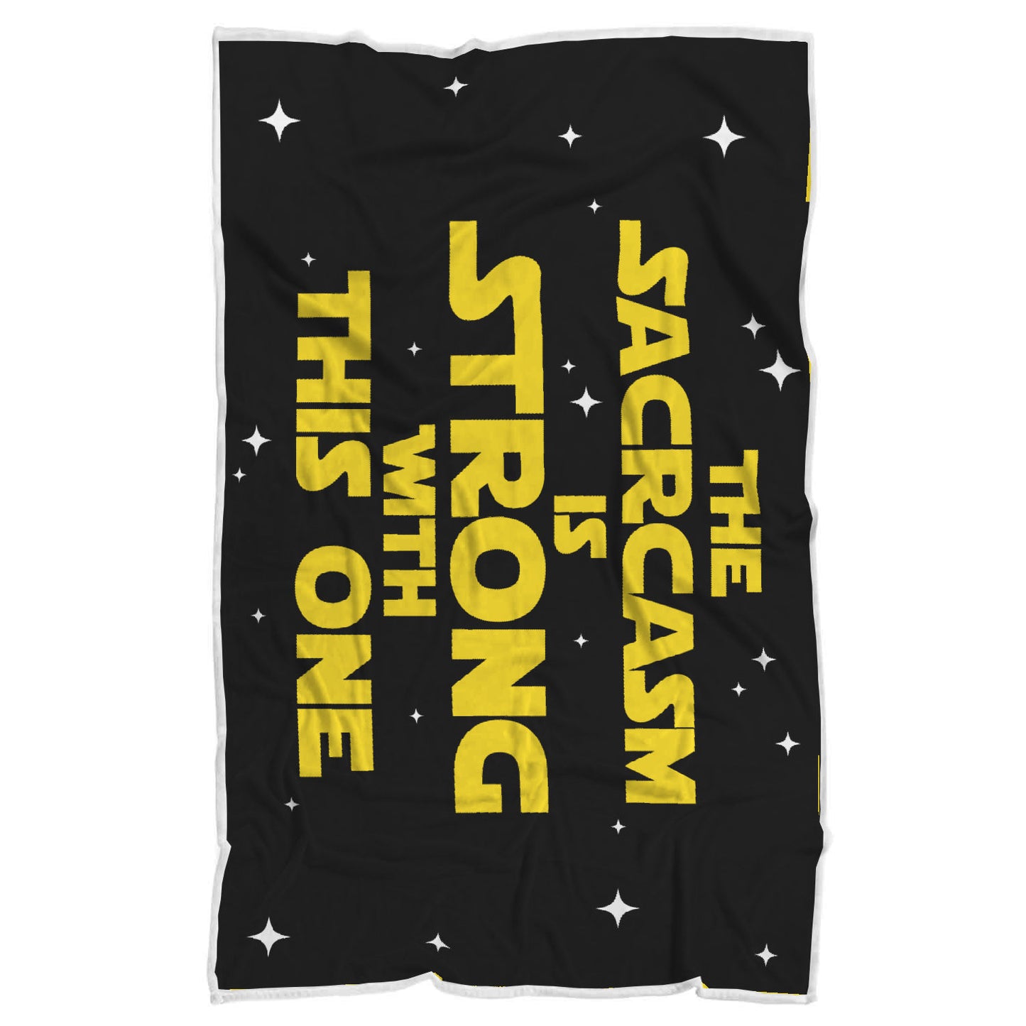 The Sarcasm Is Strong With This One Blanket