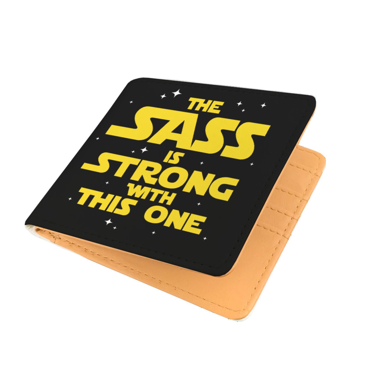 The Sass Is Strong With This One - Sassy Mens Wallet Secondary image