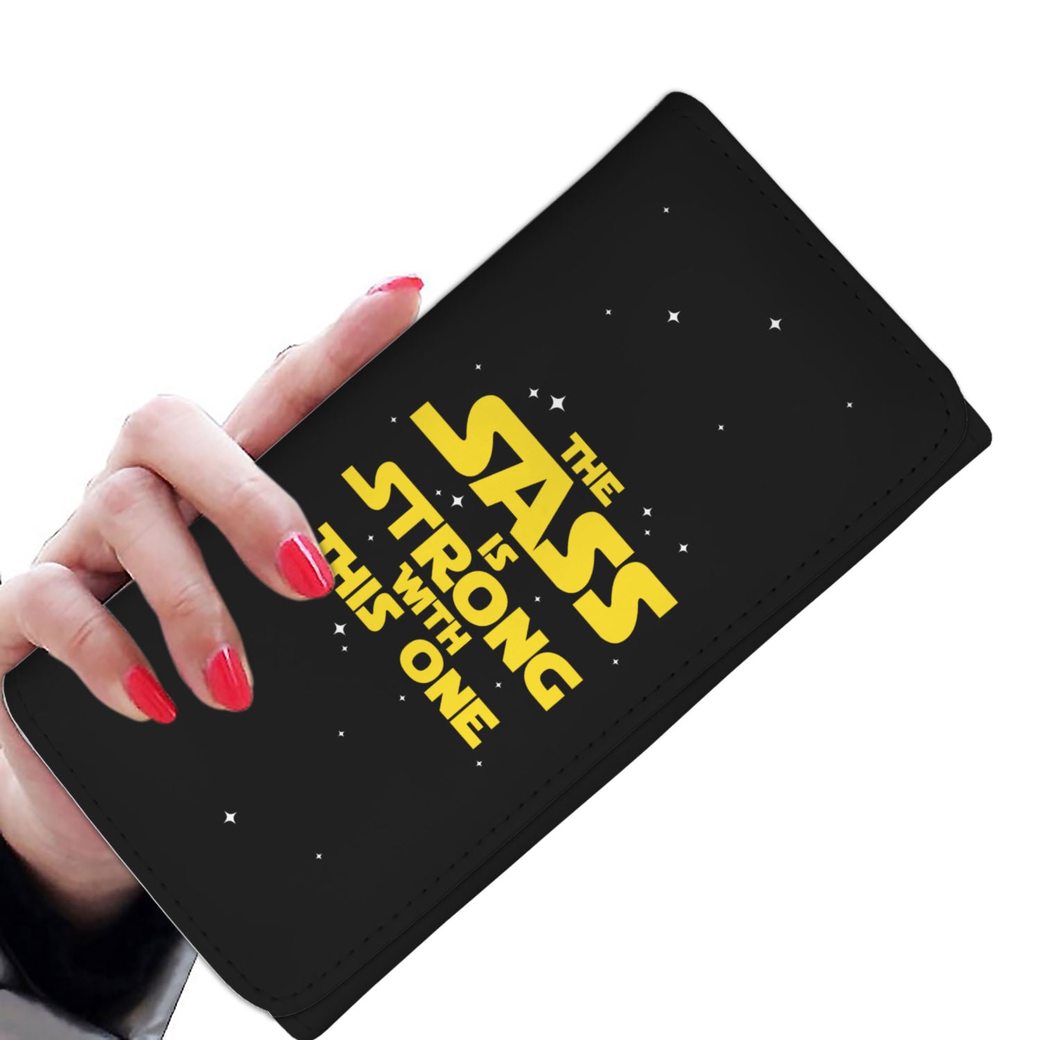 The Sass Is Strong With This One - Sassy Womens Wallet Main image