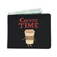 Coffee Time - Coffee Lovers Mens Wallet