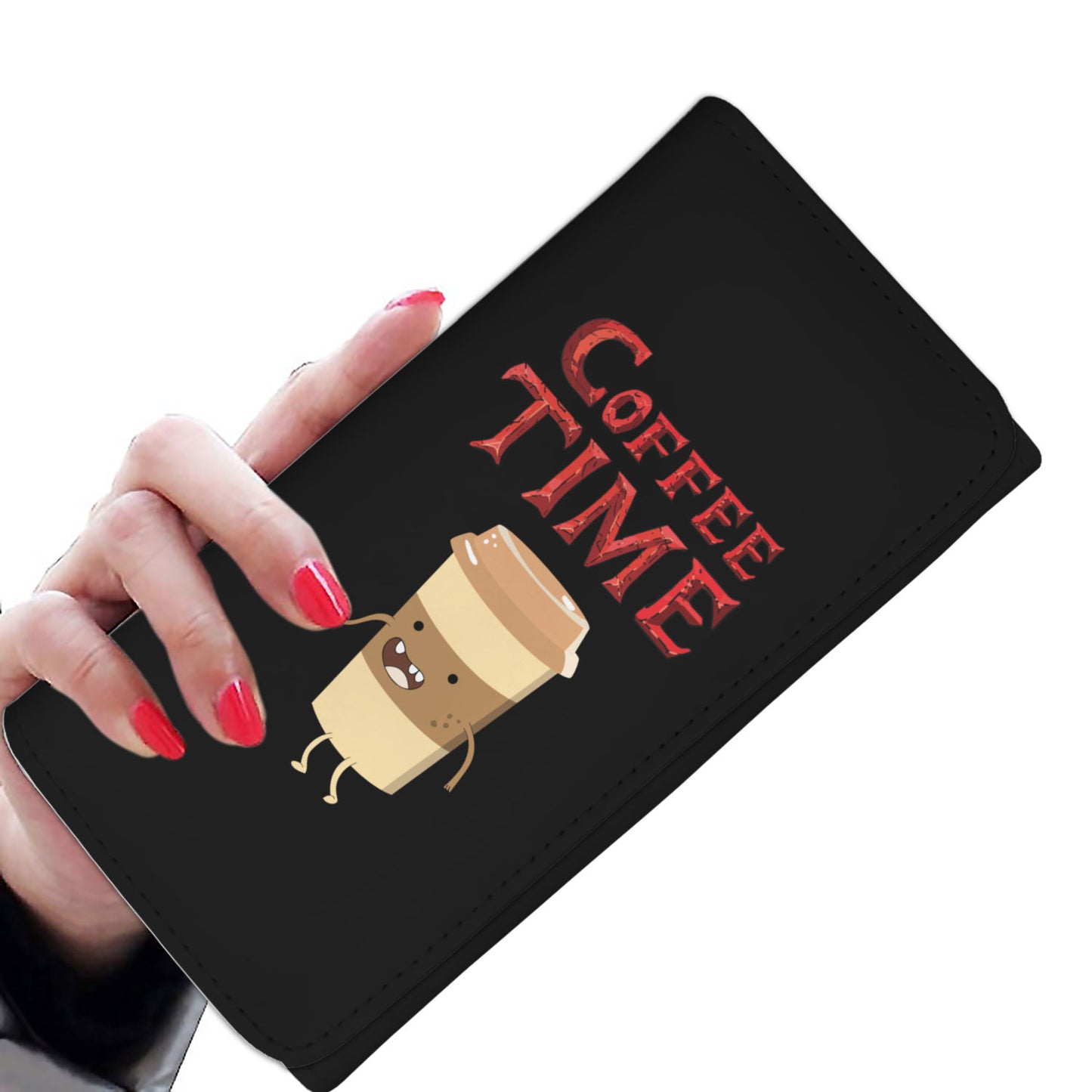 Coffee Time - Coffee Lovers Womens Wallet