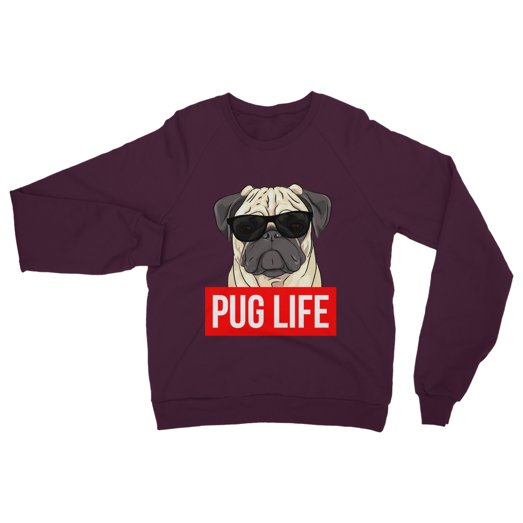 Pug Life - Pug Lover ﻿Classic Adult Sweatshirt
