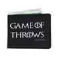 Game Of Throws Brazilian Jiu Jitsu Judo MMA Mens Wallet