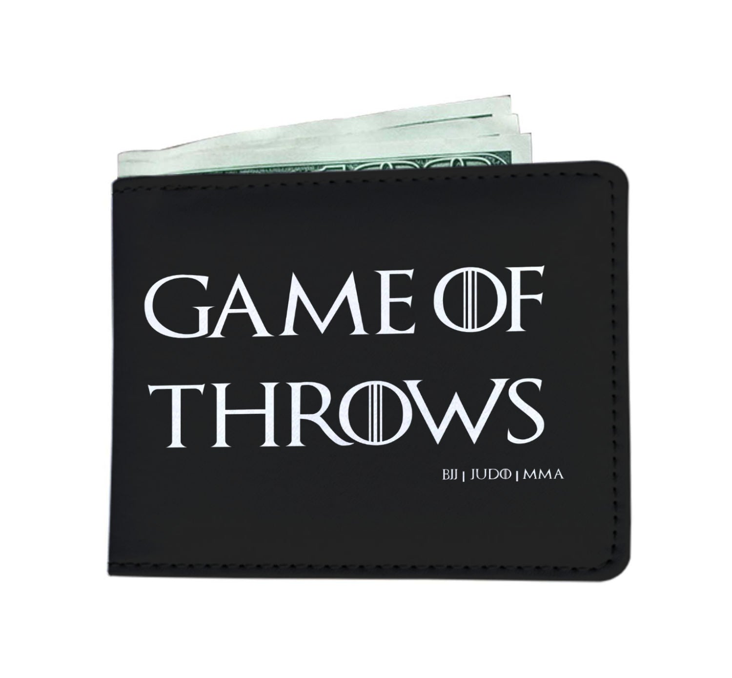 Game Of Throws Brazilian Jiu Jitsu Judo MMA Mens Wallet Main image