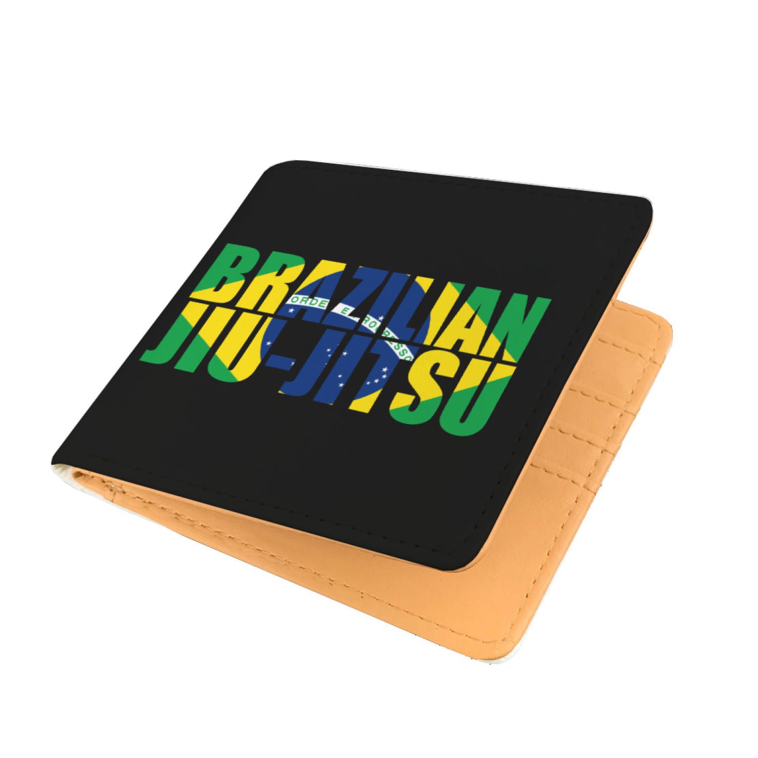 Brazilian Jiu Jitsu Flag 3 BJJ Mens Wallet Secondary image
