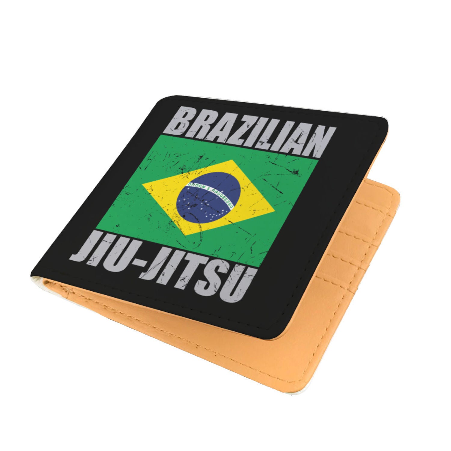 Brazilian Jiu Jitsu Flag 2 BJJ Mens Wallet Secondary image