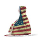 American Flag Hooded Blanket