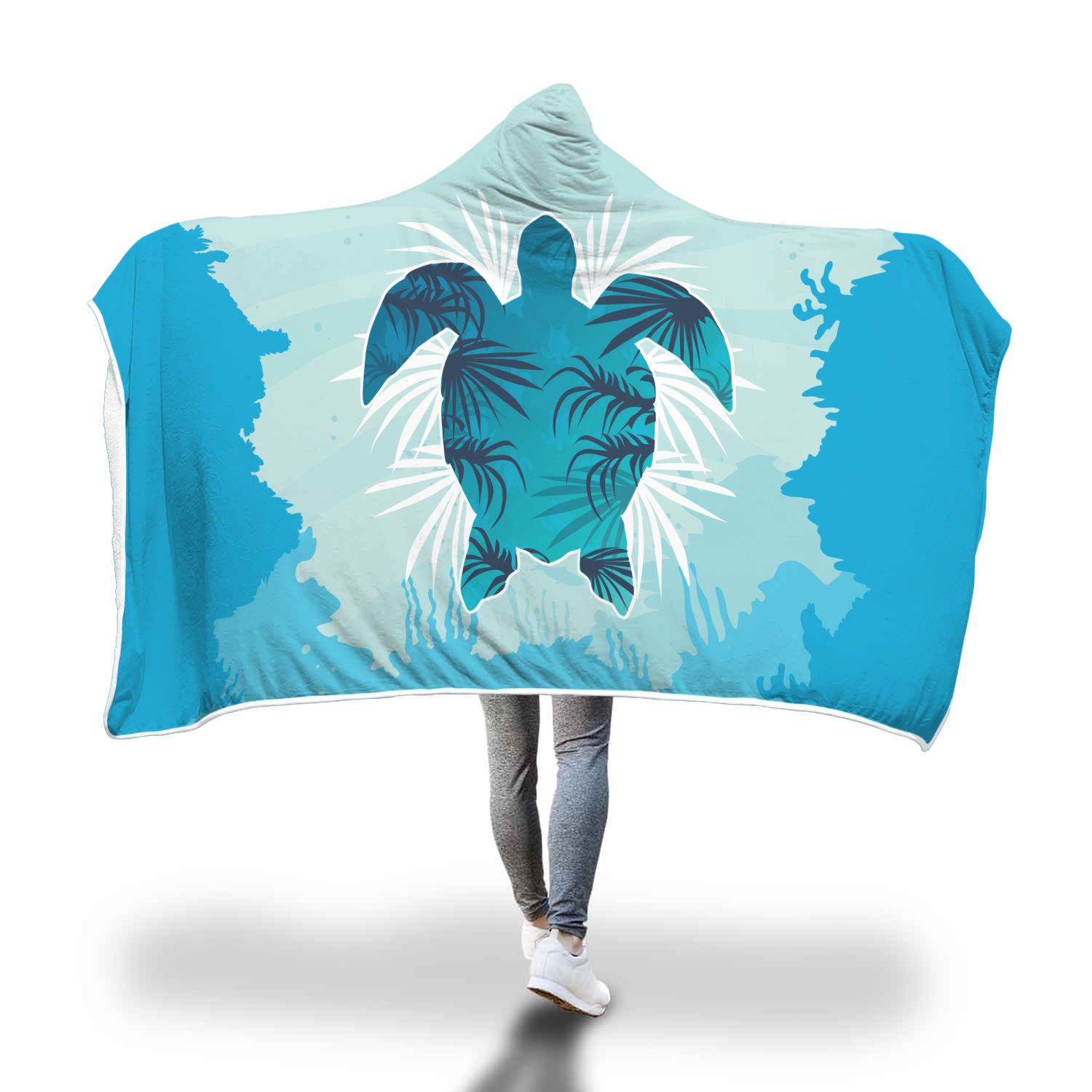 Turtles Hooded Blanket Secondary image