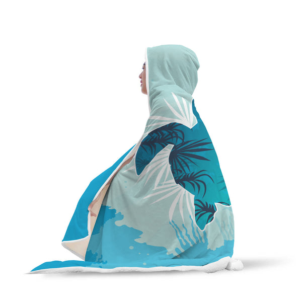 Turtles Hooded Blanket