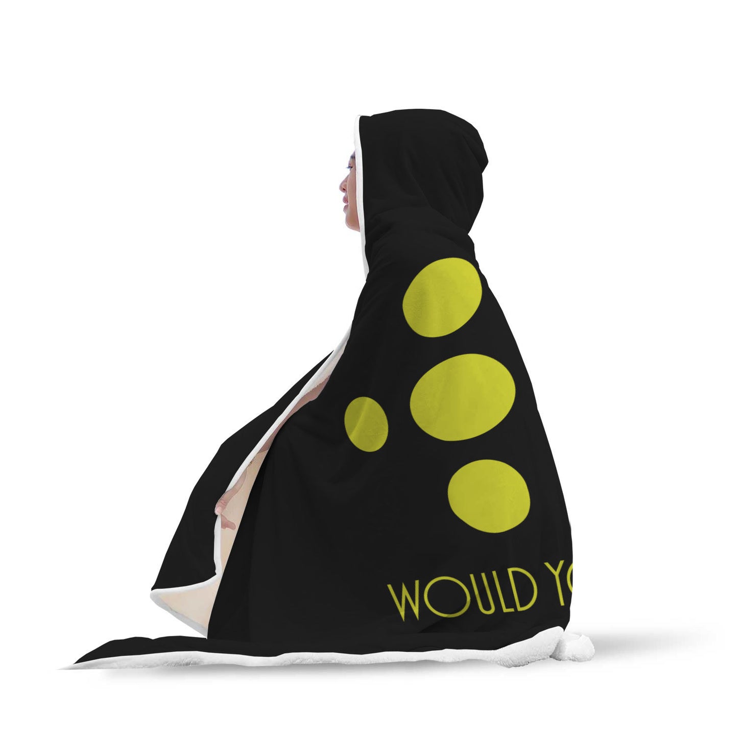 Big Daddy - Would You Kindly Hooded Blanket