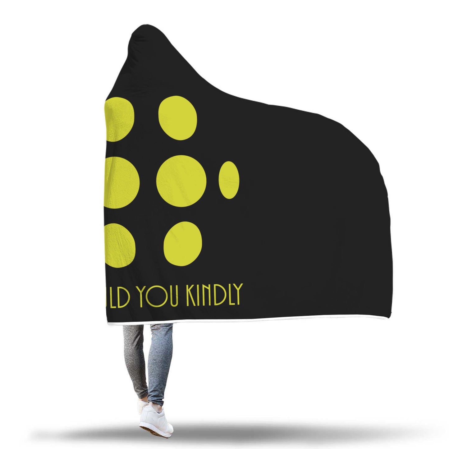 Big Daddy - Would You Kindly Hooded Blanket