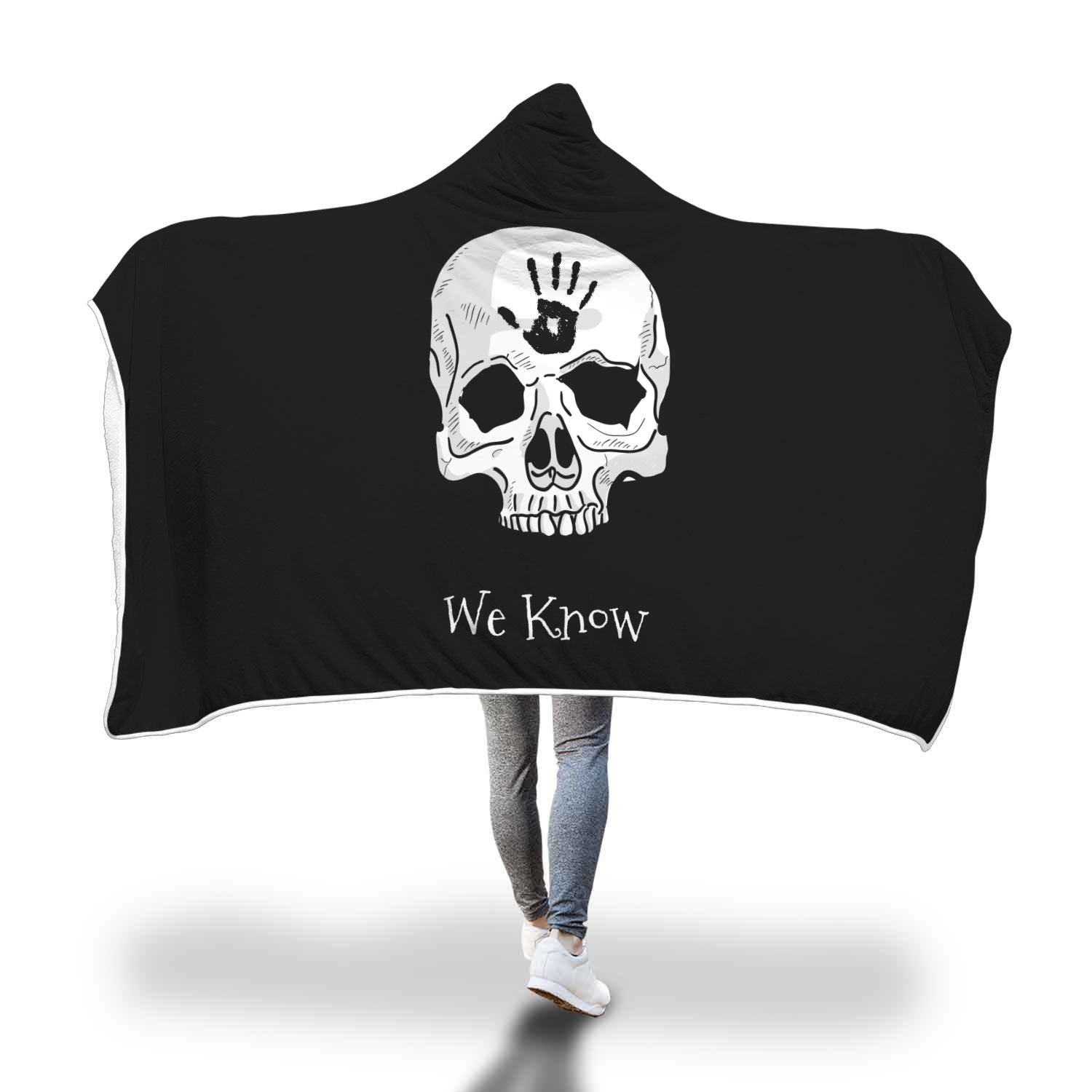 Dark Brotherhood We Know Hooded Blanket Secondary image