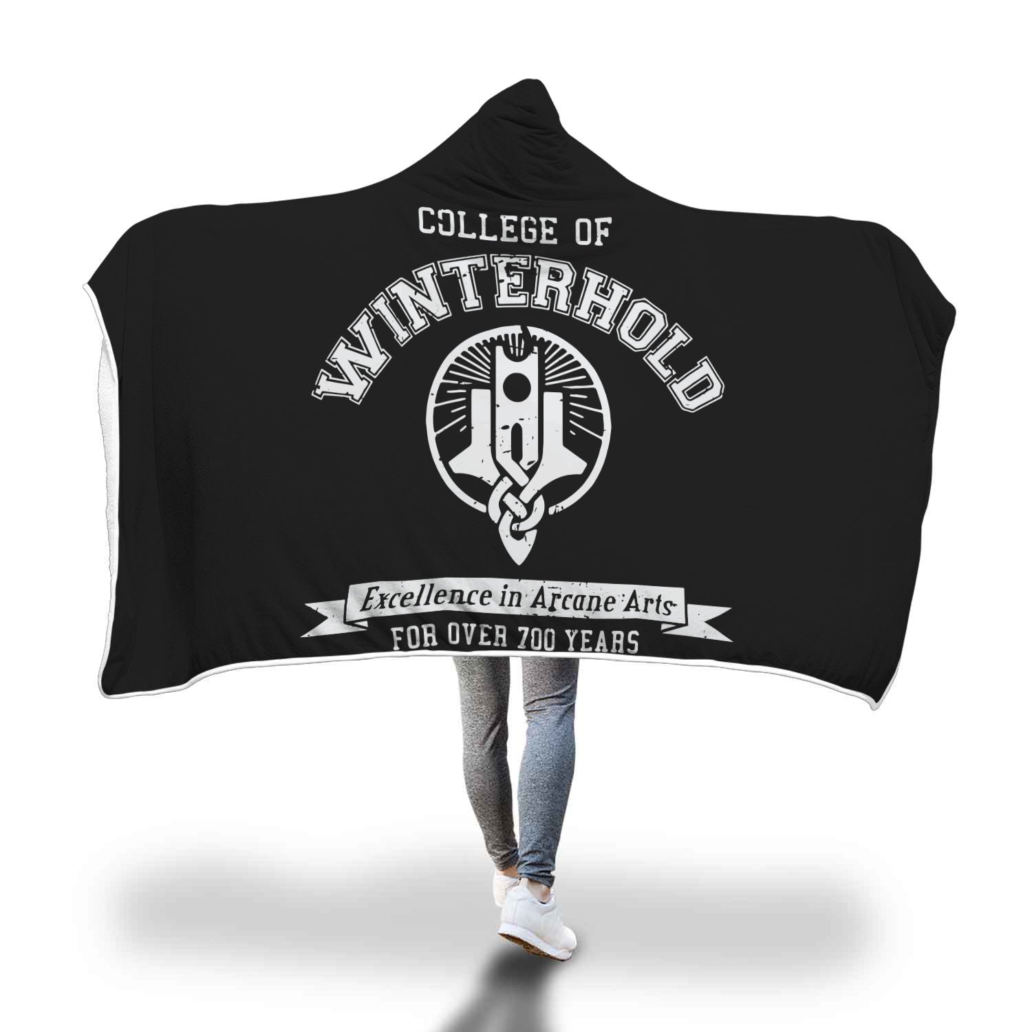 College of Winterhold Hooded Blanket Secondary image