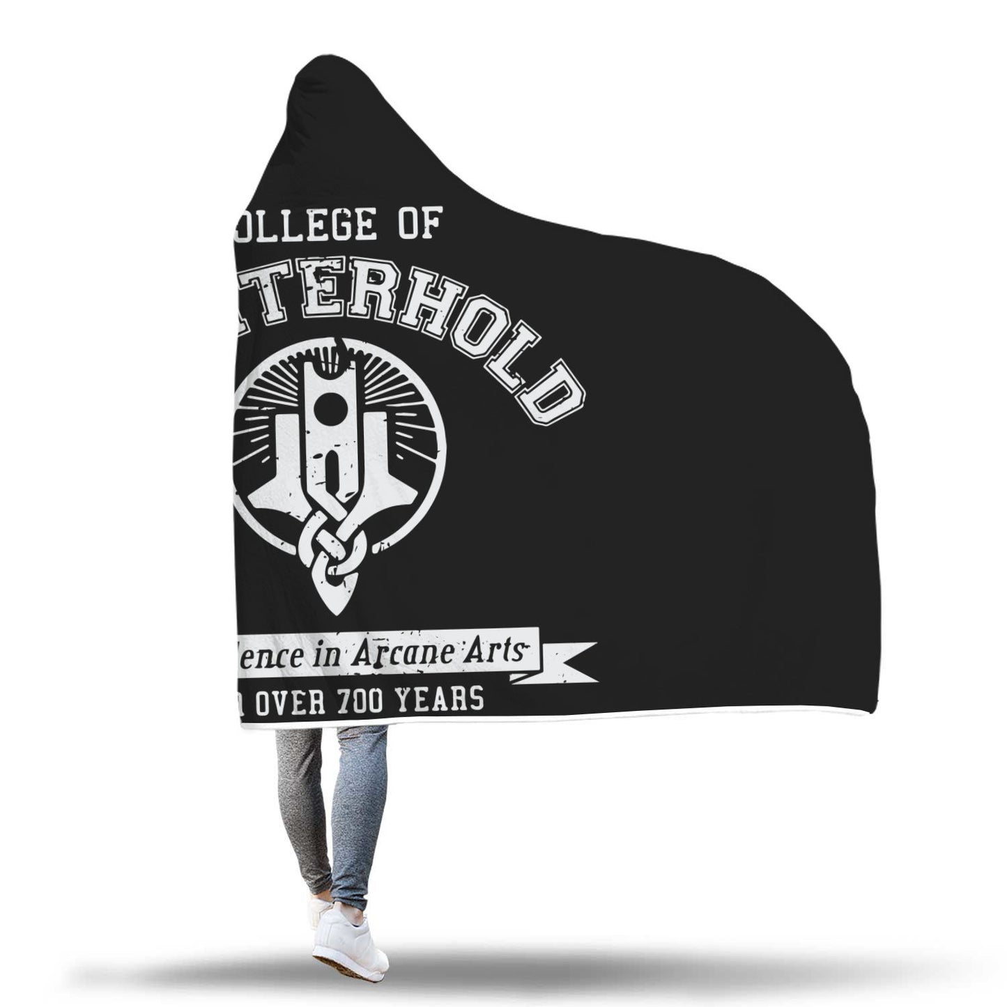 College of Winterhold Hooded Blanket