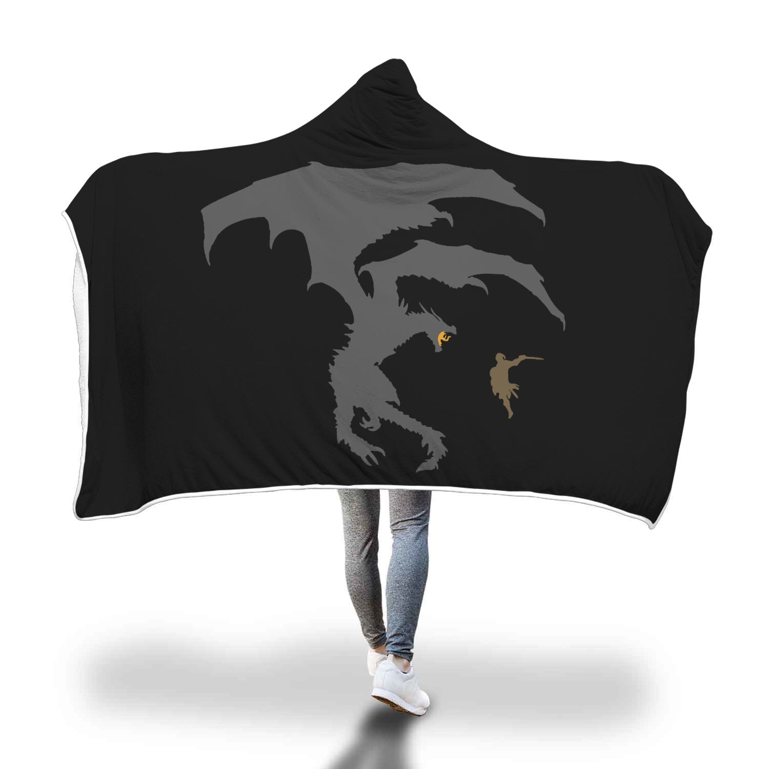 Dragon Fantasy RPG Hooded Blanket Secondary image
