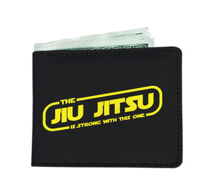 The Jiu Jitsu Is Strong With This One BJJ Brazilian Jiu Jitsu Mens Wallet Brazilian Jiu-Jitsu BJJ Brazilian Jiu Jitsu Wallet