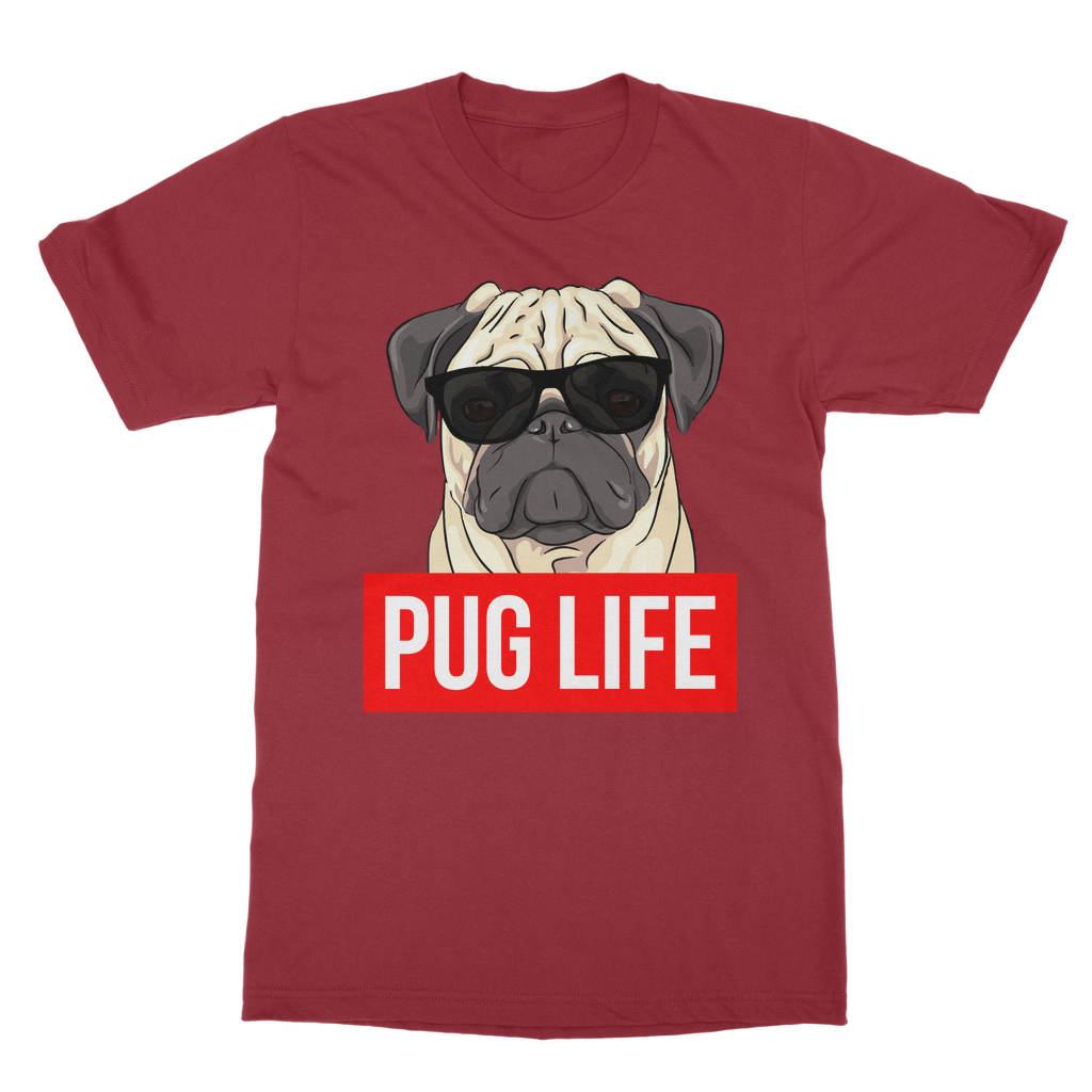 Pug Life - Pug Lover ﻿Classic Adult T-Shirt